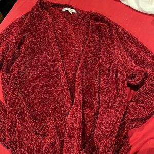 Soft long sleeve cardigan